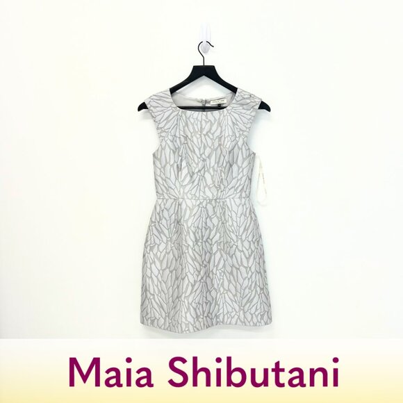 Halston Heritage Dresses & Skirts - Halston Heritage Silver Mini Dress